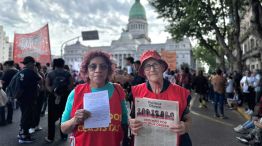 Marcha de los miércoles en las inmediaciones del Congreso 20251015