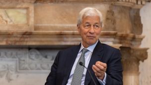 JPMorgan Chase & Co. Chief Executive Officer Jamie Dimon Speaks At Event