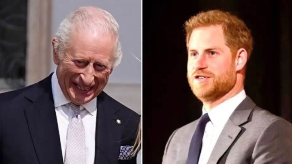 Principe Harry y el Rey Carlos 