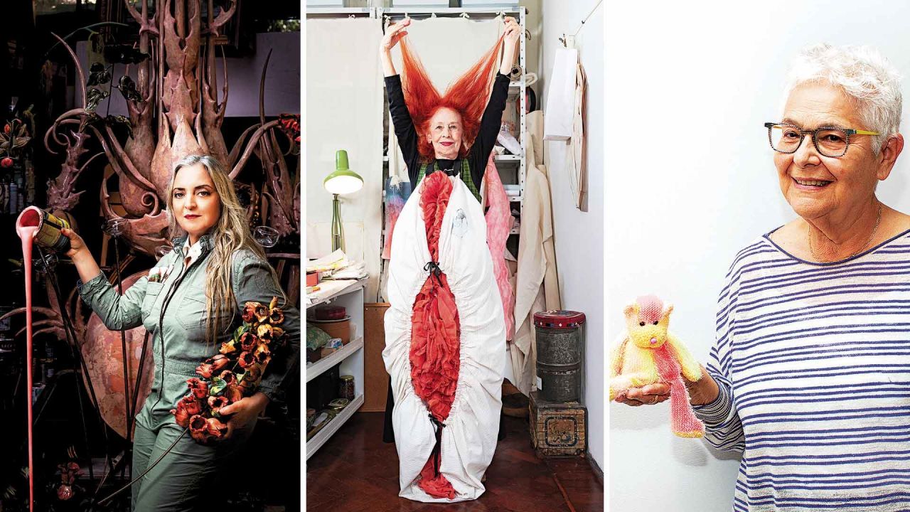 Nicola Costantino, Delia Cancela y Liliana Porter | Foto:Alejandro Caldero Caviglia, Tadeo Jones y Jarret Christian