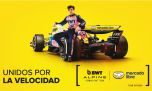 Franco Colapinto corre con los colores de Mercado Libre en la F1