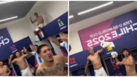 Festejos de la Selección Argentina Sub 20