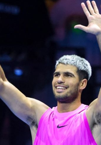 Carlos Alcaraz en el Six Kings Slam