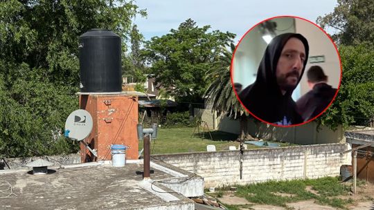 Pablo Laurta durmió tres noches bajo el tanque de agua para hostigar a sus víctimas