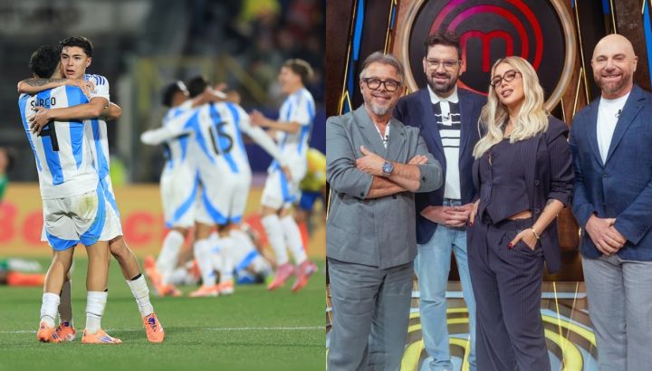 Rating: cuánto midió la semifinal entre Argentina y Colombia por el Mundial Sub 20 y el tercer programa de MasterChef Celebrity
