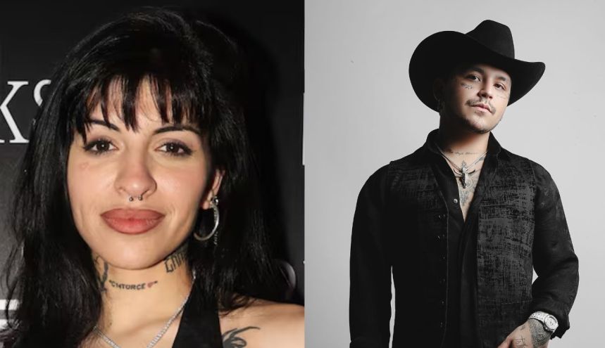 Cazzu y Christian Nodal