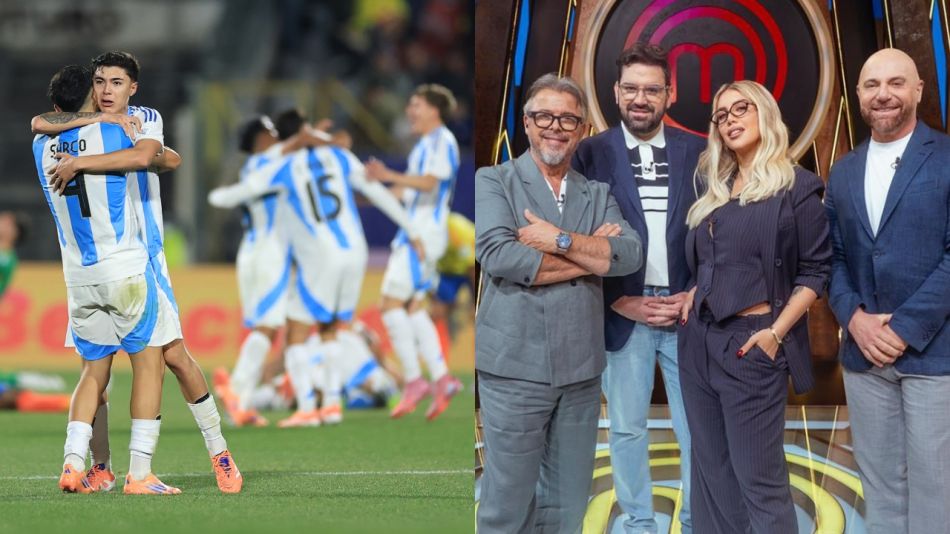 Argentina le ganó a Colombia en el Mundial Sub 20 y Wanda Nara junto a los jurados de MasterChef CelebrityArgentina le ganó a Colombia en el Mundial Sub 20 y Wanda Nara junto a los jurados de MasterChef Celebrity