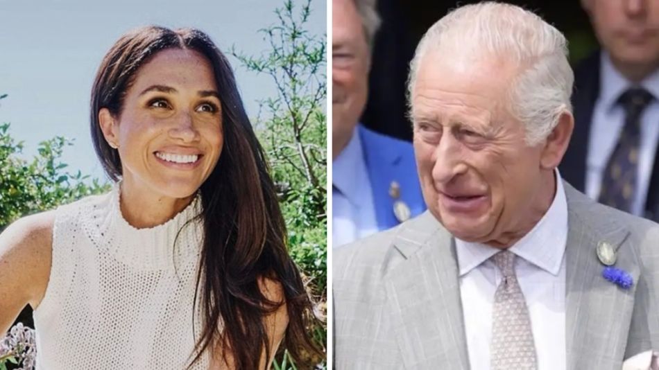 Meghan Markle y Carlos III
