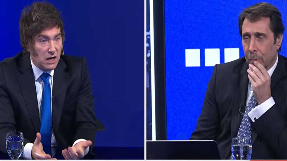 Javier Milei en A24 20251015