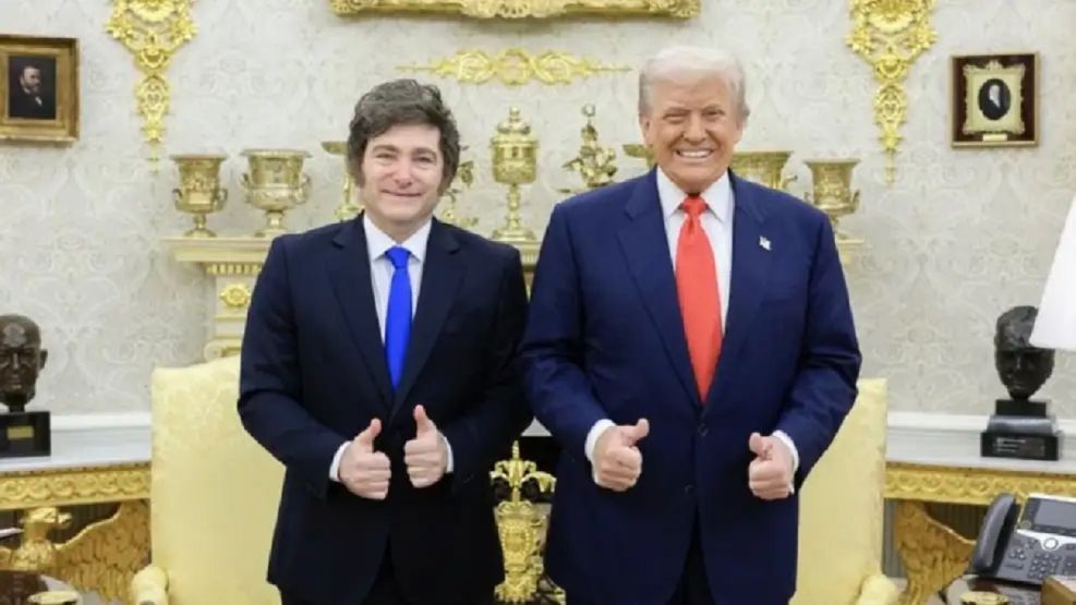Milei y Trump