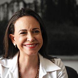 La elección de Corina Machado como Nobel de la Paz generó el enojo de Adolfo Pérez Esquivel. | Foto:Cedoc