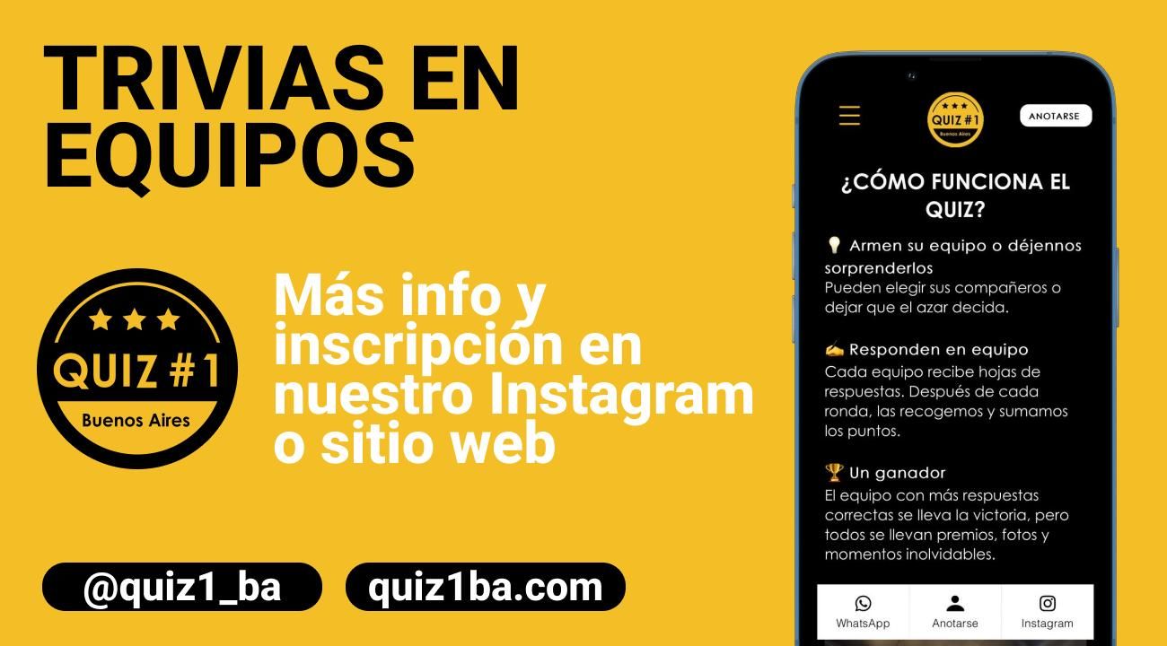 Fiestas, cumpleaños o team buildings: ¡convertí cualquier ocasión en una noche de trivia con QUIZ#1!