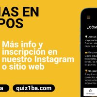 Fiestas, cumpleaños o team buildings: ¡convertí cualquier ocasión en una noche de trivia con QUIZ#1!