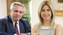 Alberto Fernández y Fabiola Yáñez