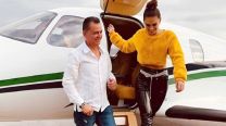 Greeicy y su papá Luis Alberto Rendón Melo