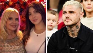 Nora Colosimo, Wanda Nara y Mauro Icardi