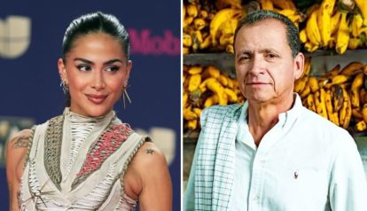 Greeicy y su papá Luis Alberto Rendón Melo