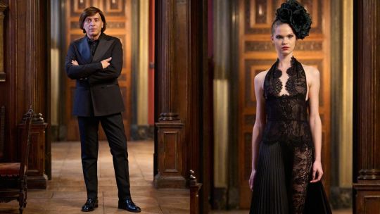 Anton Giulio Grande deslumbró en la Semana de la Moda de Milán con un homenaje a Frida Kahlo