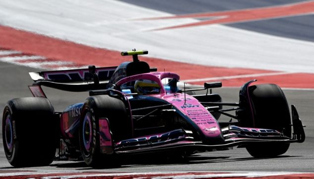 Franco Colapinto en el GP de Estados Unidos