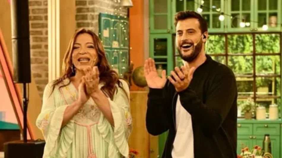 Lizy Tagliani y Diego Leuco