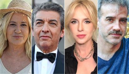 Carla Peterson, Ricardo Darín, Mercedes Morán y Daniel Hendler