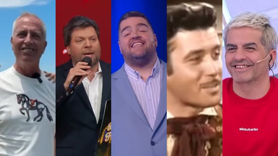 Marley, Guido Kaczka, Darío Barassi, El Zorro y Ángel de Brito