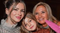 La China Suárez con su hija Magnolia y su mamá