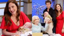 Carolina Amoroso presentó a su hijo en el programa de Mirtha Legrand