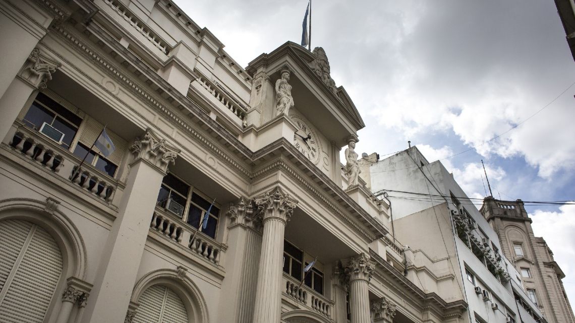 Argentina's Central Bank in Buenos Aires.