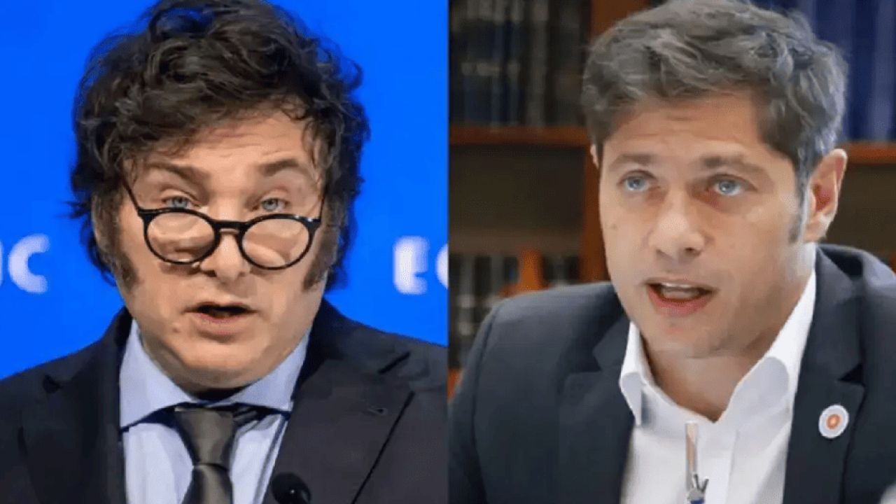 Milei Kicillof | Foto:CEDOC