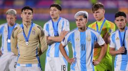 Selección Argentina Sub-20 en la final del Mundial 2025
