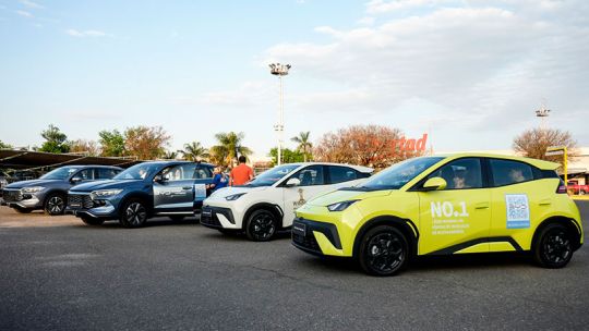 Movilidad sostenible: más de 150 cordobeses probaron los nuevos modelos eléctricos de BYD Movilidad sostenible: más de 150 cordobeses probaron los nuevos modelos eléctricos de BYD