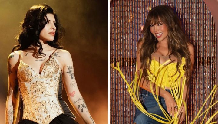 Thalía felicitó a Cazzu por su interpretación de "No me enseñaste" en México: "Que linda sorpresa"