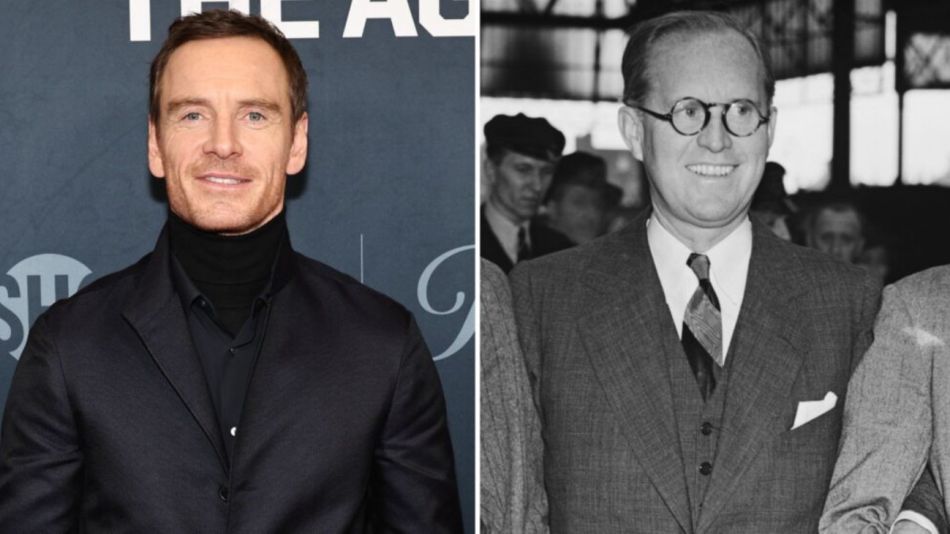 Michael Fassbender y Joe Kennedy Sr