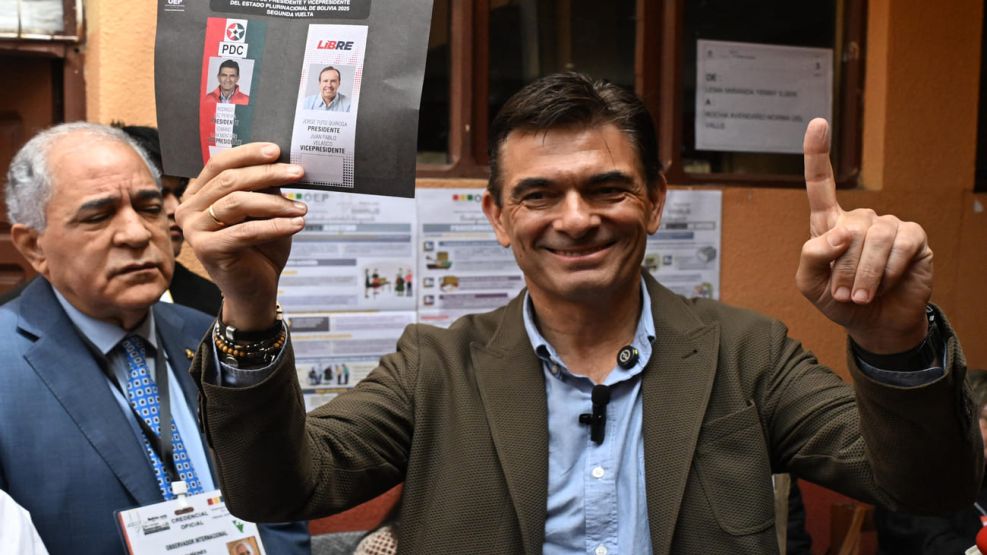 20251019 Balotaje en Bolivia