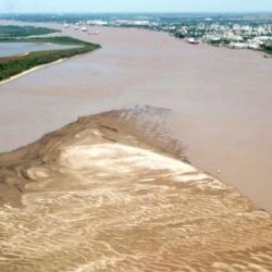 La sequía aqueja seriamente al río de la Plata 