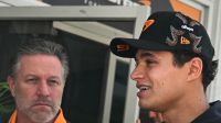 Lando Norris y Zak Brown
