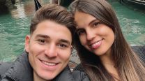 Con siete meses de embarazo, Emilia Ferrero, la novia de Julián Álvarez, mostró su rutina de ejercicios y fue muy criticada