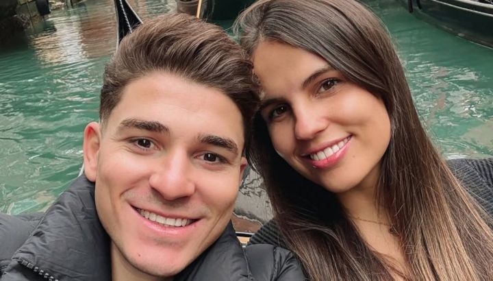 Con siete meses de embarazo, Emilia Ferrero, la novia de Julián Álvarez, mostró su rutina de ejercicios y fue muy criticada