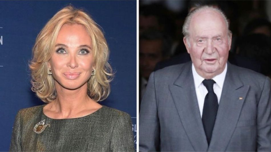 Juan Carlos I y Corinna Larsen