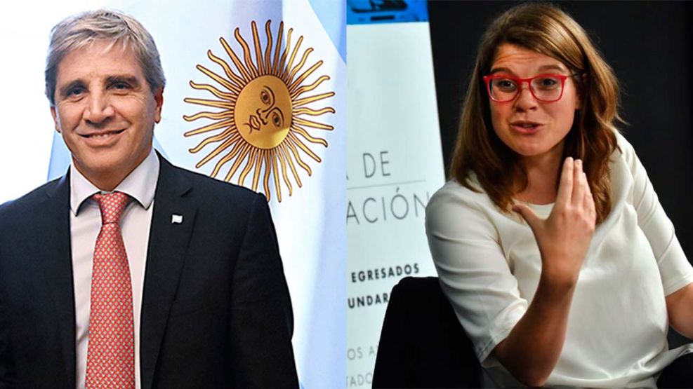 Luis Caputo y Delfina Rossi 21102025