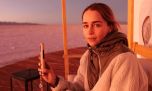 Emilia Clarke, la Daenerys de Game of Thrones, de visita en las Cataratas