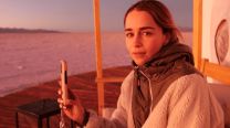 Emilia Clarke, la Daenerys de Game of Thrones, de visita en las Cataratas