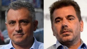 Sebastián Pareja y Cristian Ritondo