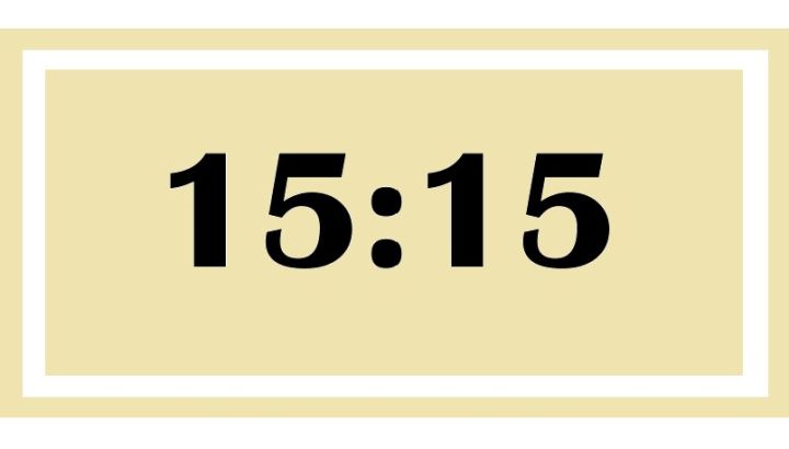 15:15 significado hora espejo: aparece cuando alguien está atravesando una evolución emocional o profesional