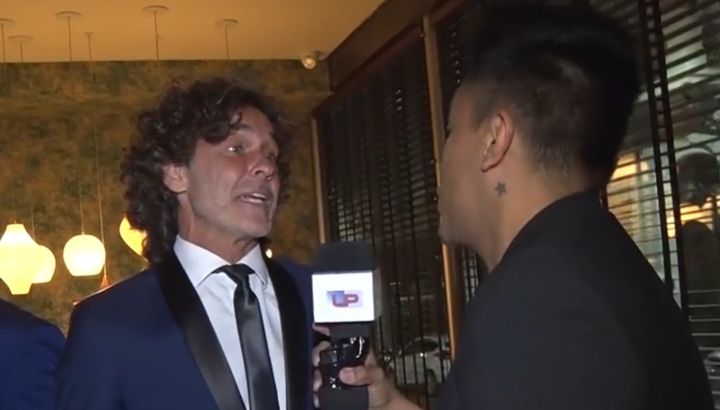 Mariano Martínez explotó contra Fede Flowers en plena nota: "No tenés códigos"