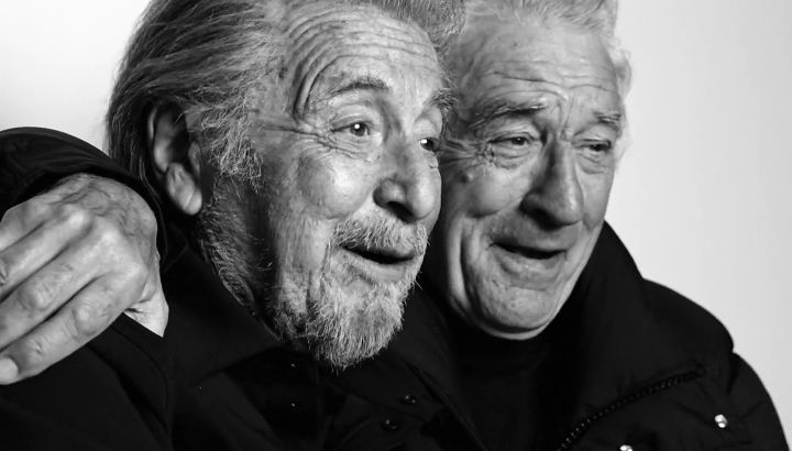 “We Are Warmer Together”: Moncler une a Al Pacino y Robert De Niro en una oda a la amistad
