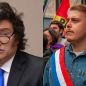 El insólito cruce de Javier Milei con un joven diputado francés: "Pedazo de perrito imperialista"