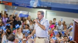 Capitanich en el cierre de campaña en Sáenz Peña