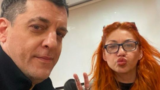 Lourdes Fernández y su ex pareja Leandro García Gómez